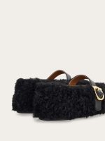 Ferragamo Shearling ballet flat - Image 2